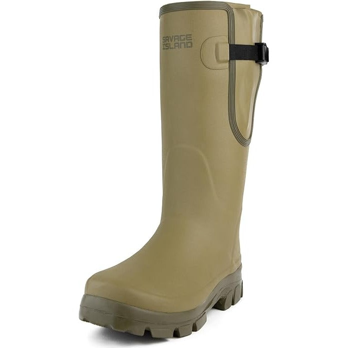 Women s GlenXT 5mm Neoprene Lined Adjustable Wellington Boots Savage Island