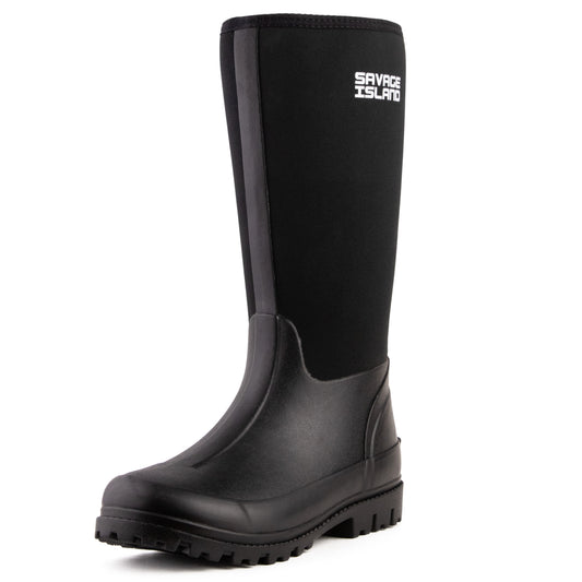 Women's Neoprene Insulated Rubber Wellington Boots